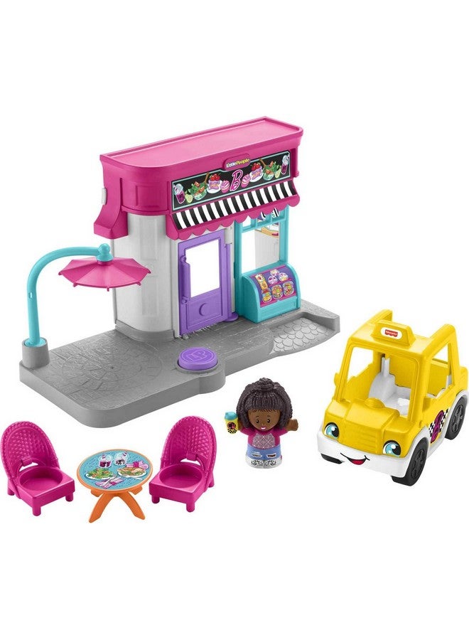 Barbie City Adventures Café And Cab Playset By Little People