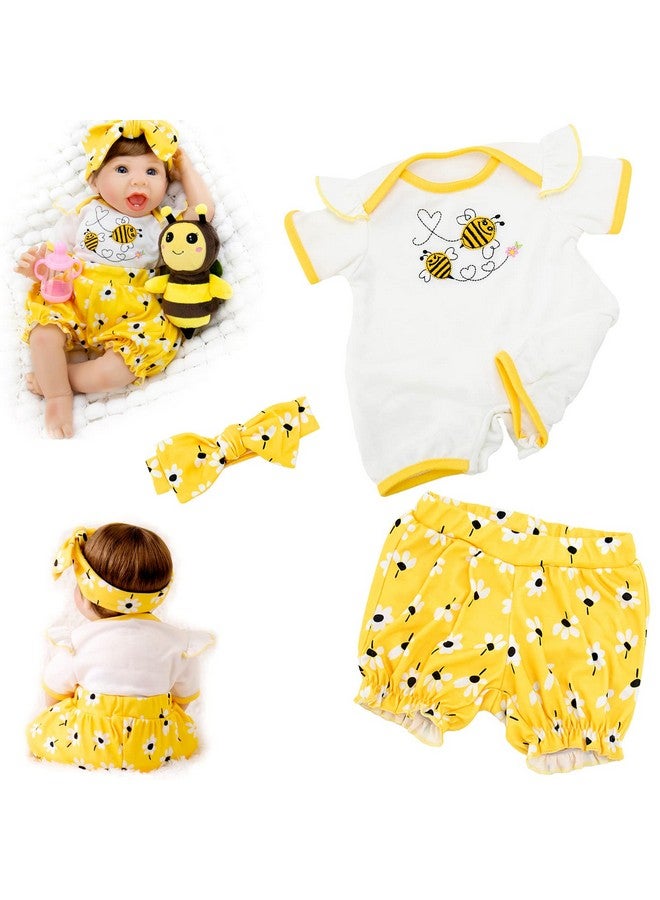 Reborn Baby Dolls Clothes Outfit Clothing Set For 2024 Inch Realistic Newborn Toy Dolls
