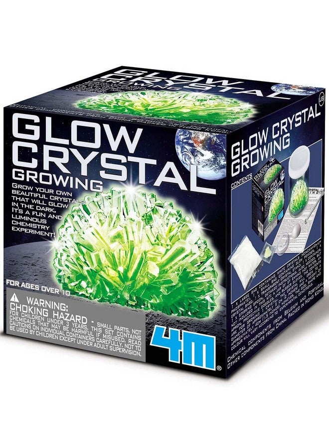 Glow Crystal Growing Kit Grow A Diy Crystal Experiment Specimen A Great Educational Stem Toys Crystal Making Gift For Kids & Teens Boys & Girls