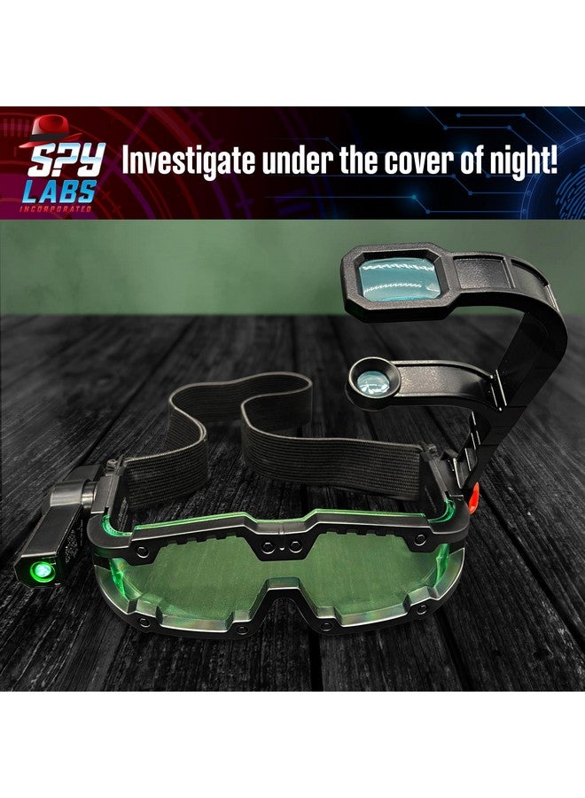 Spy Labs Inc Night Vision Goggles Conduct Secret Missions & Surveillance At Night Essential Tools & Tricks Of The Trade From The Detective Gear Experts For Young Investigators