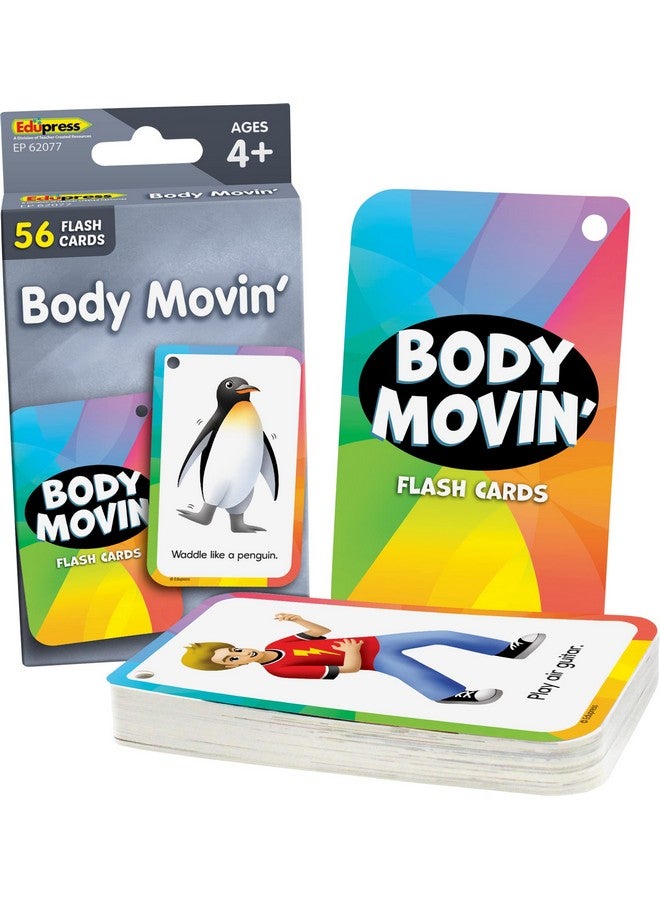 Body Movin' Flash Cards (Ep62077)
