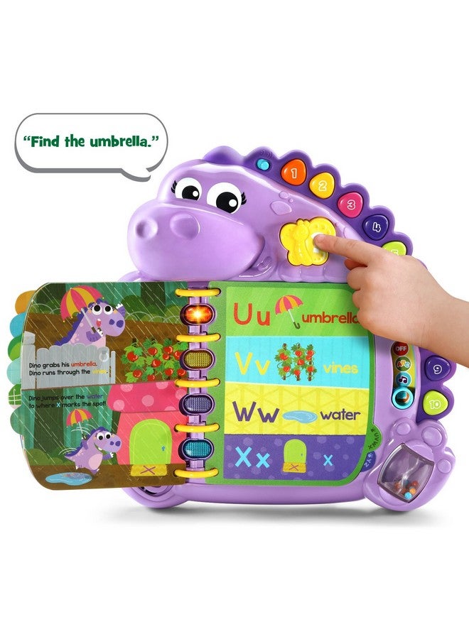 Dino'S Delightful Day Alphabet Book Purple