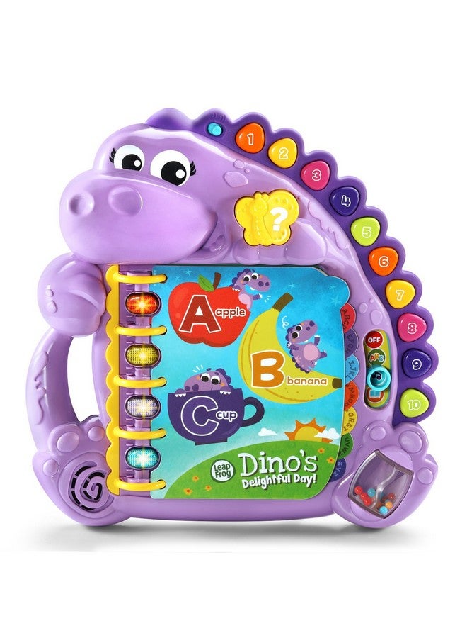 Dino'S Delightful Day Alphabet Book Purple