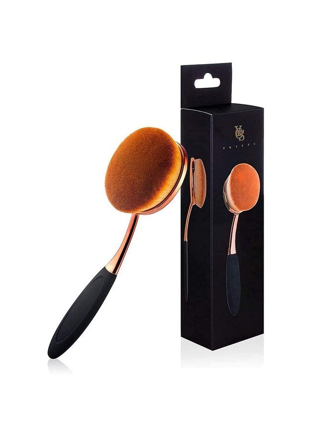 Oval Foundation Brush Large Toothbrush Makeup Brushes Fast Flawless Application Liquid Cream Powder Foundation