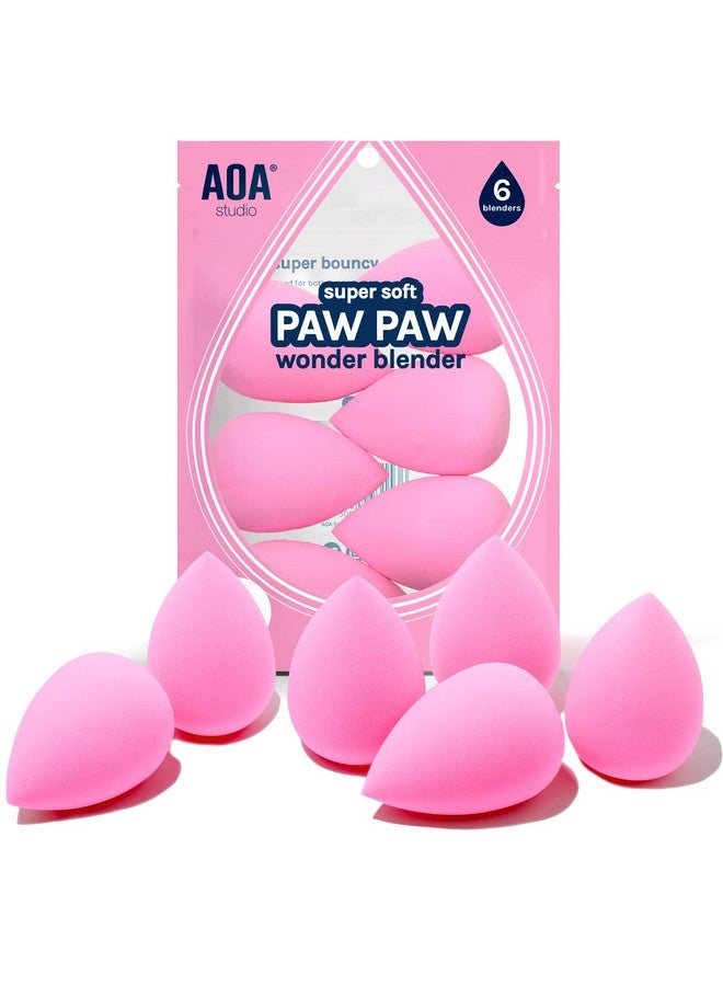 Collection Makeup Sponge Set Latex Free And Highdefinition Set Of 6 Makeup Wonder Blender For Powder Cream And Liquid Super Soft Wonder Beauty Cosmetic