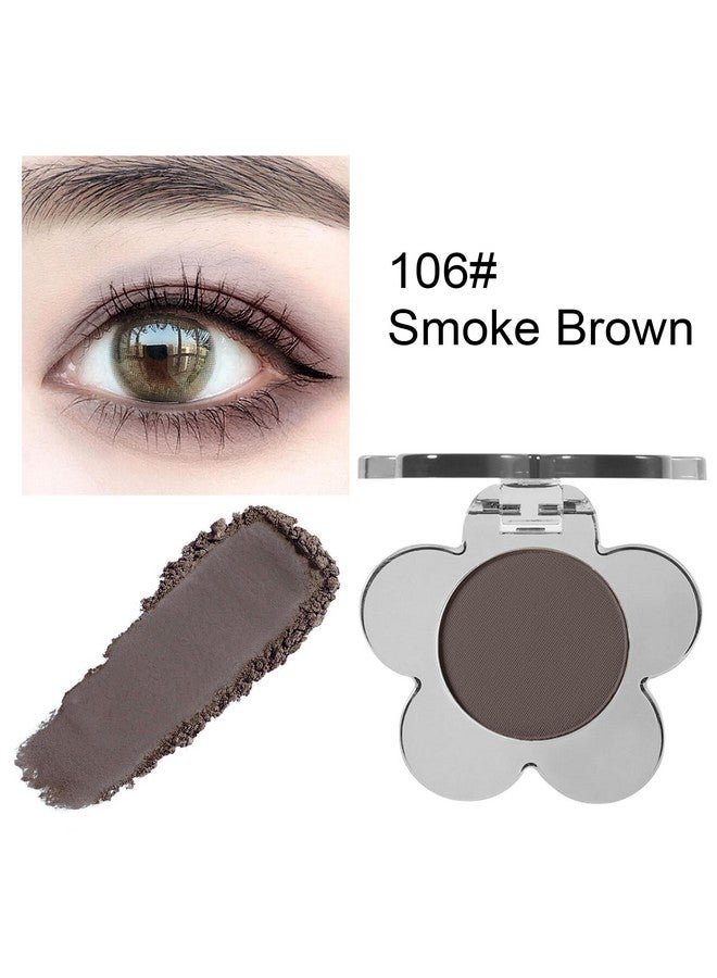 Single Gray Brown Matte Eyeshadow Matte Shimmer Glitter Eye Shadow Pressed Powder Palette Ultrablendable Long Lasting Intense Color Cool Brown Smokey Eye Makeupvegan & Cruelty Free