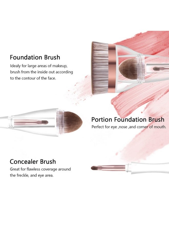 Foundation Brush Daubigny Perfect Makeup Brush For Face Blush Liquid Powder Foundation Brush For Blending Liquid Cream Or Flawless Powder Cosmetics With Great Gift Case