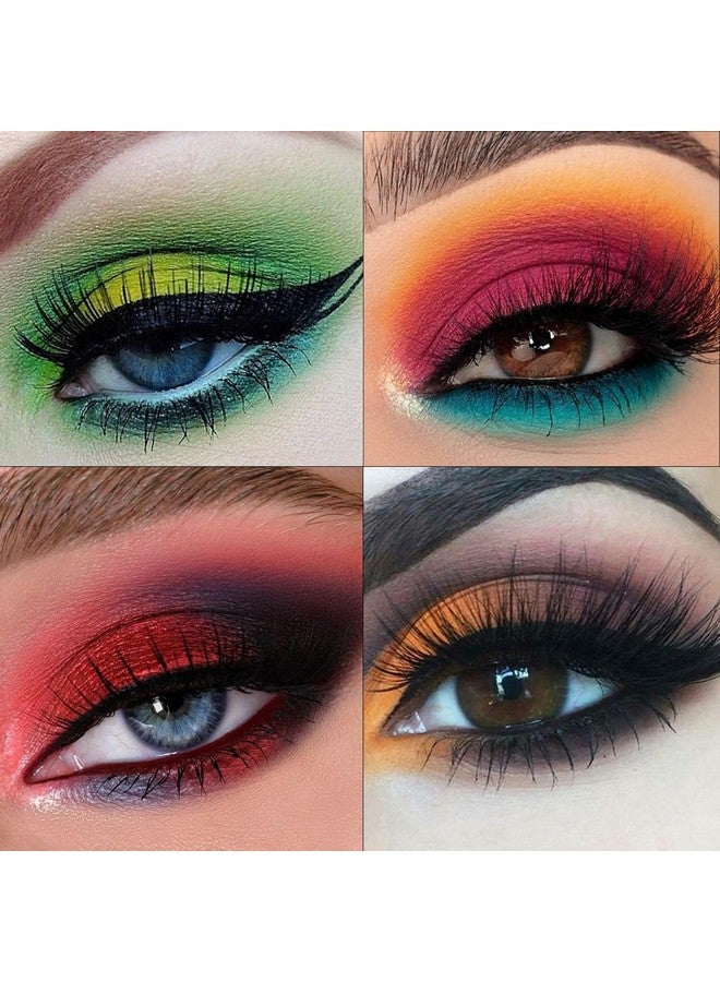 18 Color Funfair Eyeshadow Palette Carnival Party Eyeshadows Gold Slivery Black White Yellow Orange Brown Bronzer Red Blue Purple Green Eye Shadow Palettes Glitter Matte Shimmer