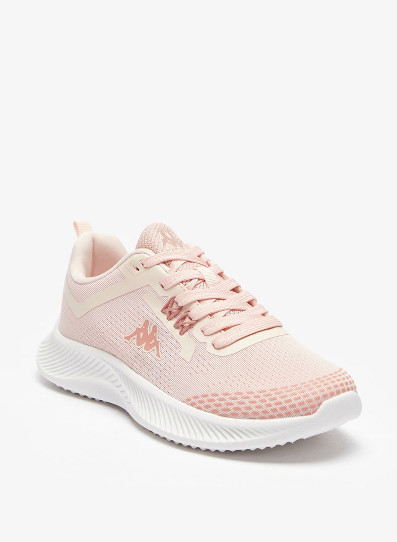 Women's Textured Lace-Up Sports Shoes