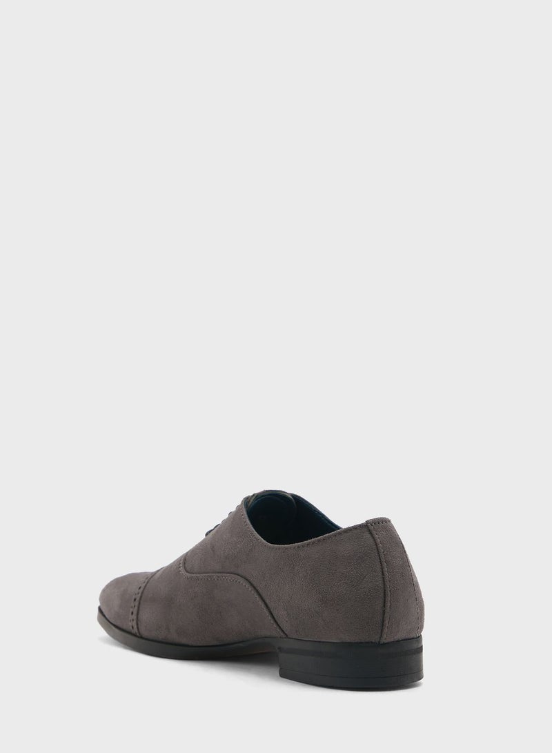 Suede Oxford Lace Ups