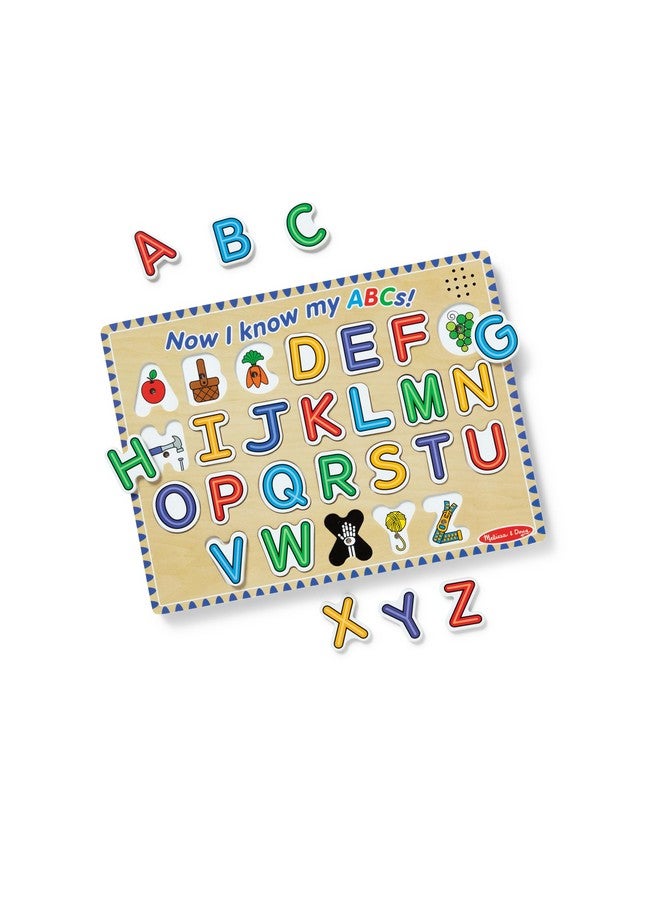 Alphabet Sound Puzzle Wooden Puzzle With Sound Effects (26 Pcs)