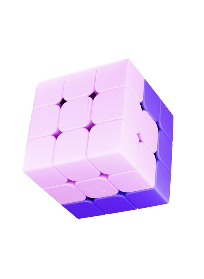 Gan Monster Go Spelling Cube 3x3 Pink and Purple
