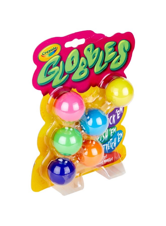 Globbles Fidget Toy (6Ct) Sticky Fidget Balls Squish Gift For Kids Sensory Toys Ages 4 5 6 7 8
