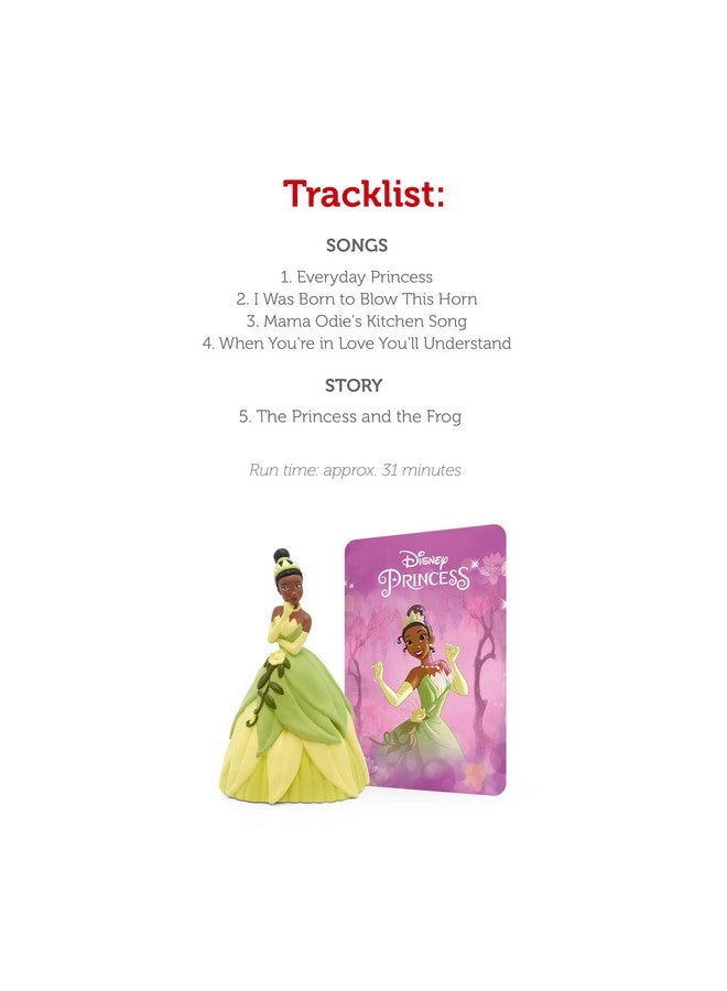 Tiana Audio Play Character From Disney'S The Princess & The Frog