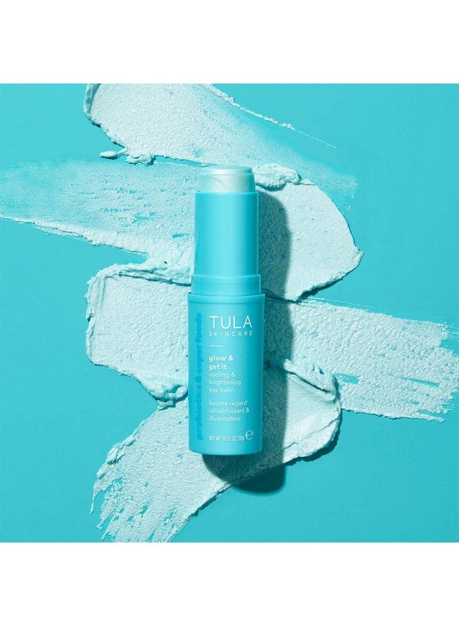 Skin Care Eye Balm Glow & Get It Dark Circle Treatment Instantly Hydrate And Brighten Undereye Area Portable And Perfect To Use On The Go 0.35 Oz.