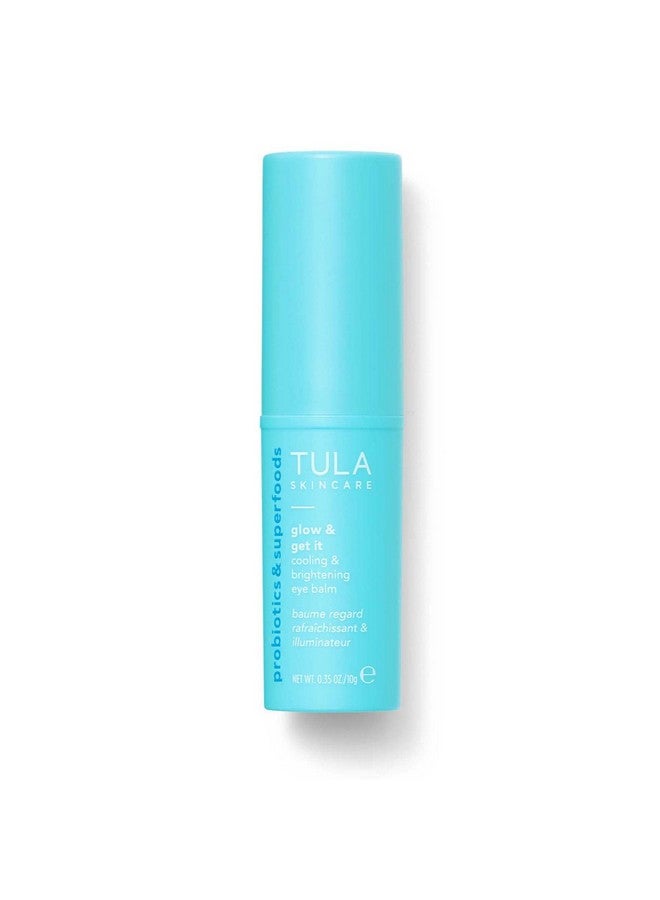 Skin Care Eye Balm Glow & Get It Dark Circle Treatment Instantly Hydrate And Brighten Undereye Area Portable And Perfect To Use On The Go 0.35 Oz.