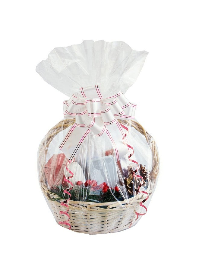 Large Cellophane Bags24X30 Inch Cellophane Wrap For Gift Baskets10Pcs Clear Basket Bags