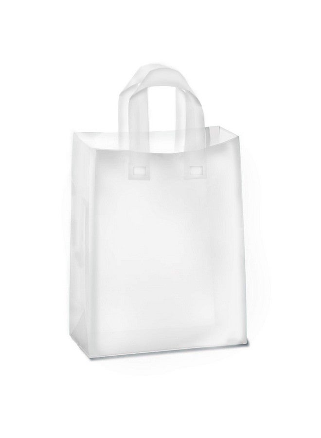 Frosted Plastic Gift Bags 100 Pack 8