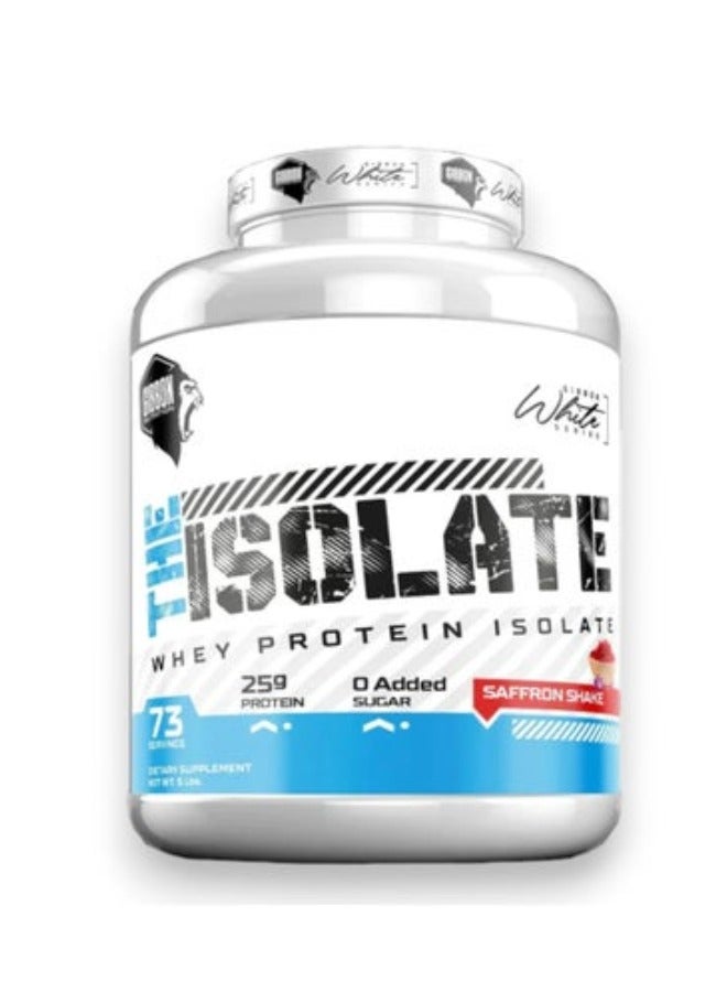 Isolate Whey Protein Isolate, Saffron Shake Flavour, 5lbs