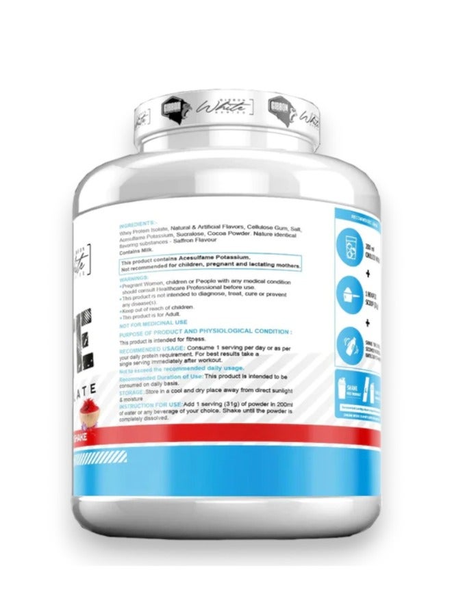 Isolate Whey Protein Isolate, Saffron Shake Flavour, 5lbs