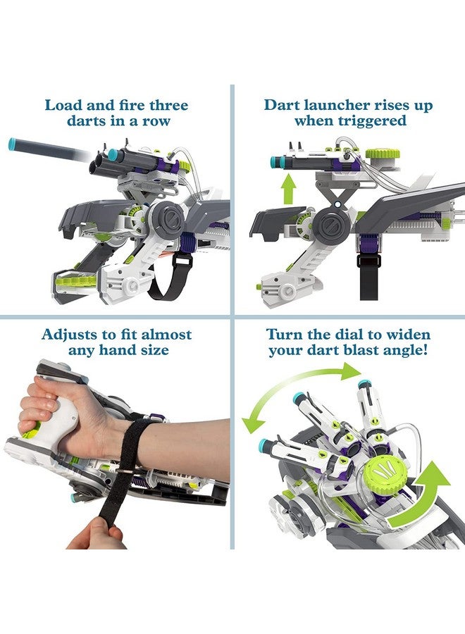 Ultra Bionic Blaster Stem Experiment Kit Construct A Robotic Foam Dart Blasting Glove Challenging Build Learn About Mechanical Technology & Engineering