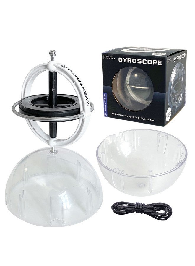 Gyroscope Perfectly Balanced & Precision Tested Essential Stem Tool Classic Scientific Device Experiments In Physics Forces & Gravity Nostalgic Spinning Science Toy
