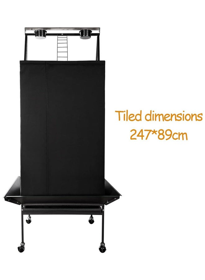 Bird Cage Cover for Large Cage, Blackout&Breathable Birdcage Cover for Pets'Good Night(covering cloth)