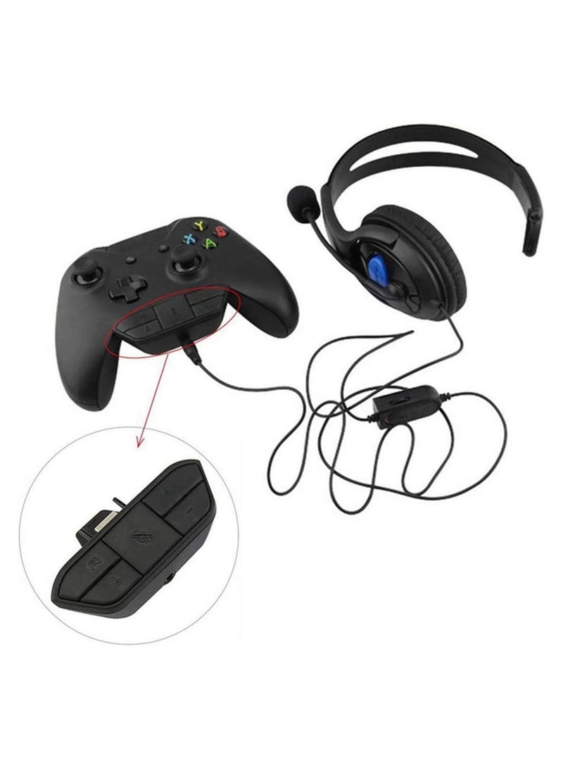 Stereo Headset Adapter for Xbox One Xbox Series X S Controller Adjust Audio Balance