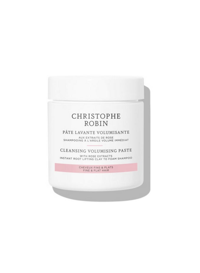 Christophe Robin Cleansing Volumising Paste with Pure Rassoul Clay and Rose 75ml