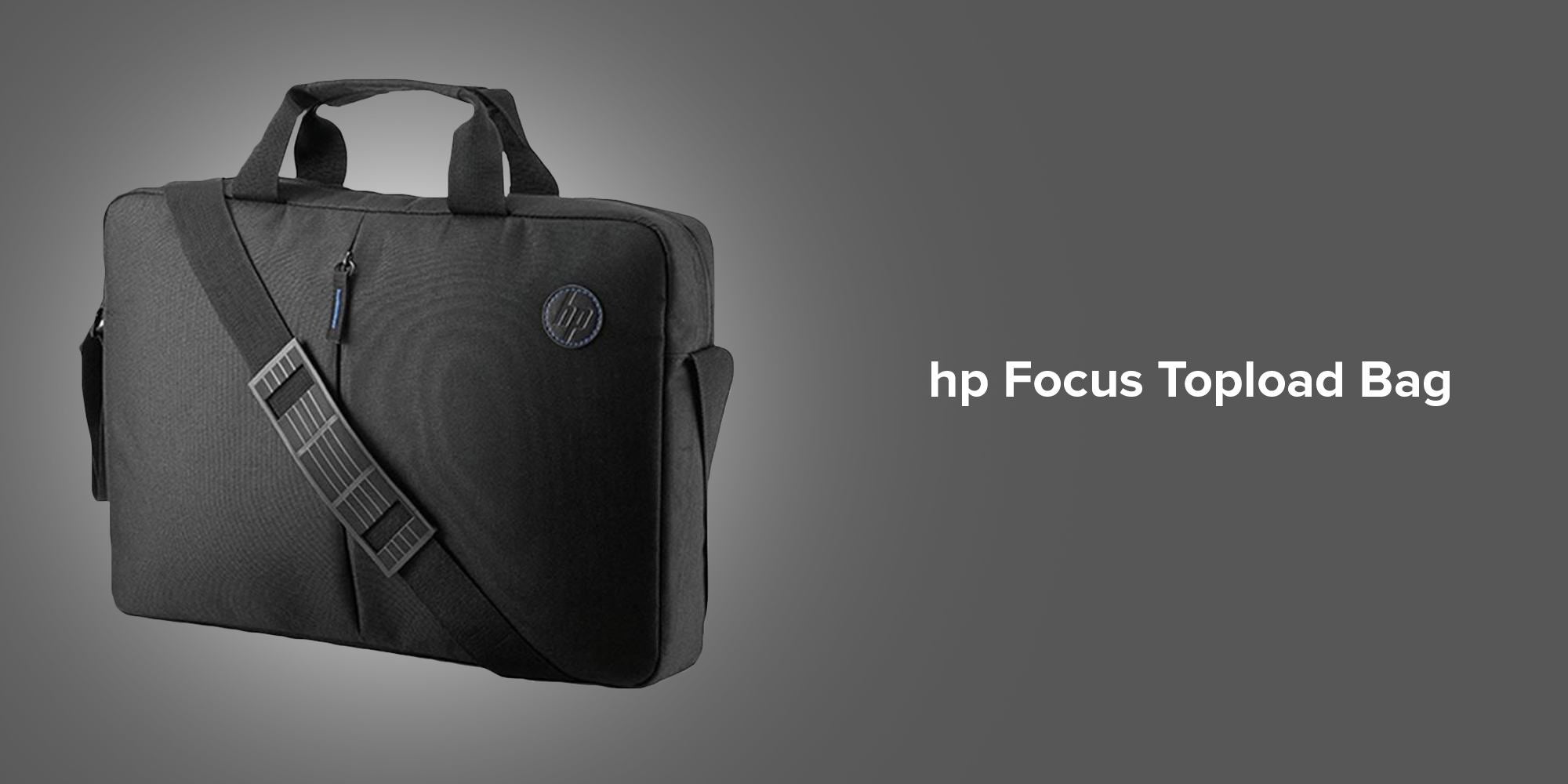 Focus Topload Bag For 15.6-Inch Laptop Black