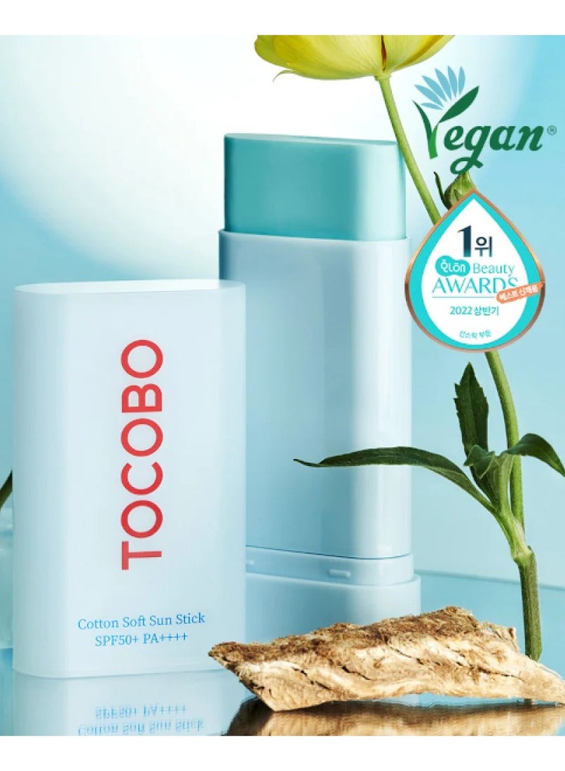 Tocobo Cotton Soft Sun Stick SPF50 PA++++ - 19g / 0.67oz