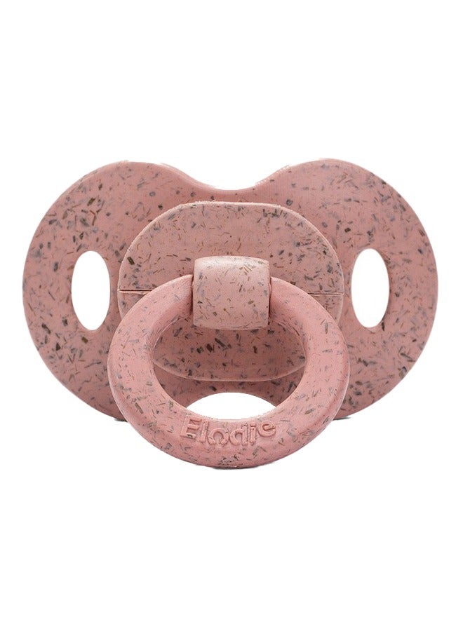 Bamboo Silicone Orthodontic Pacifier - Faded Rose