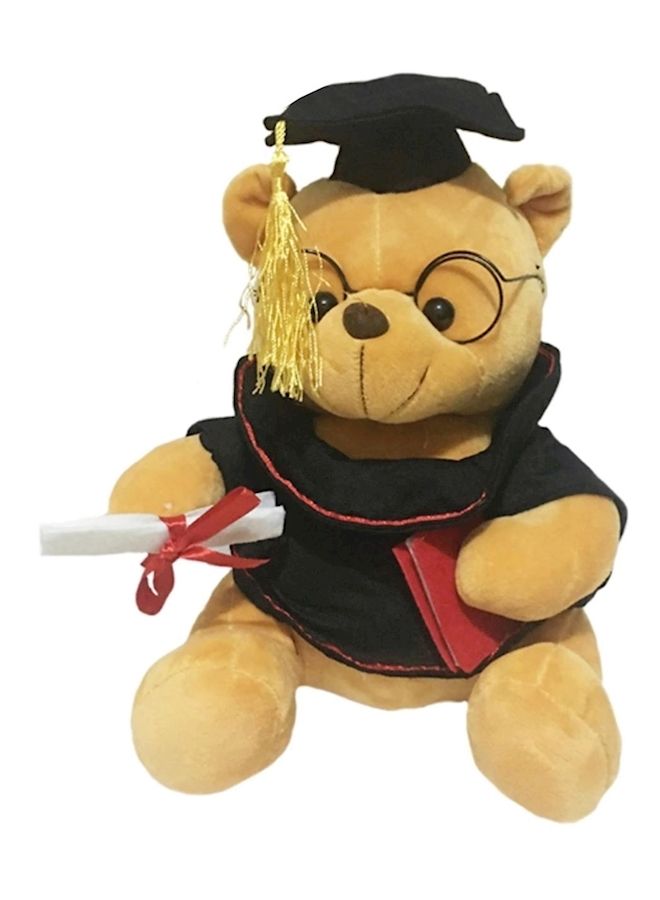 Graduation Bear Stuffed Animal Toy 15centimeter