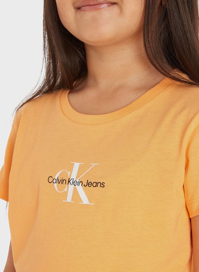 Kids Micro Monogram T-Shirt