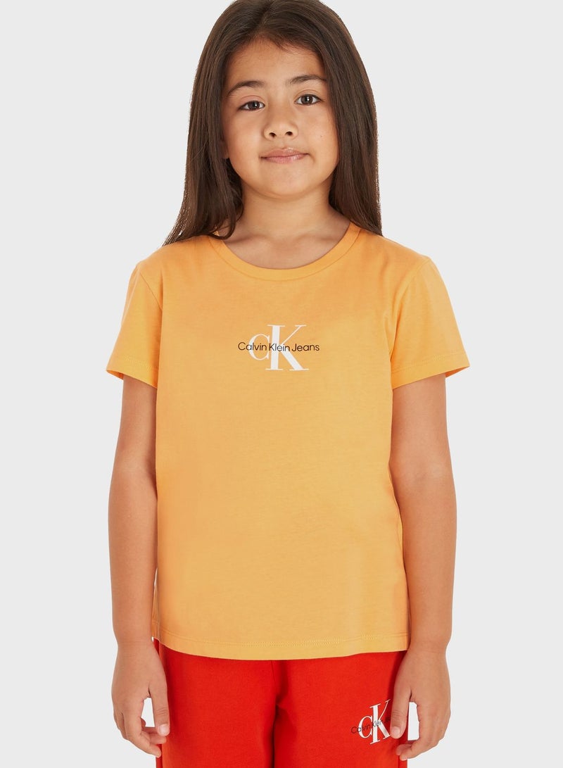Kids Micro Monogram T-Shirt