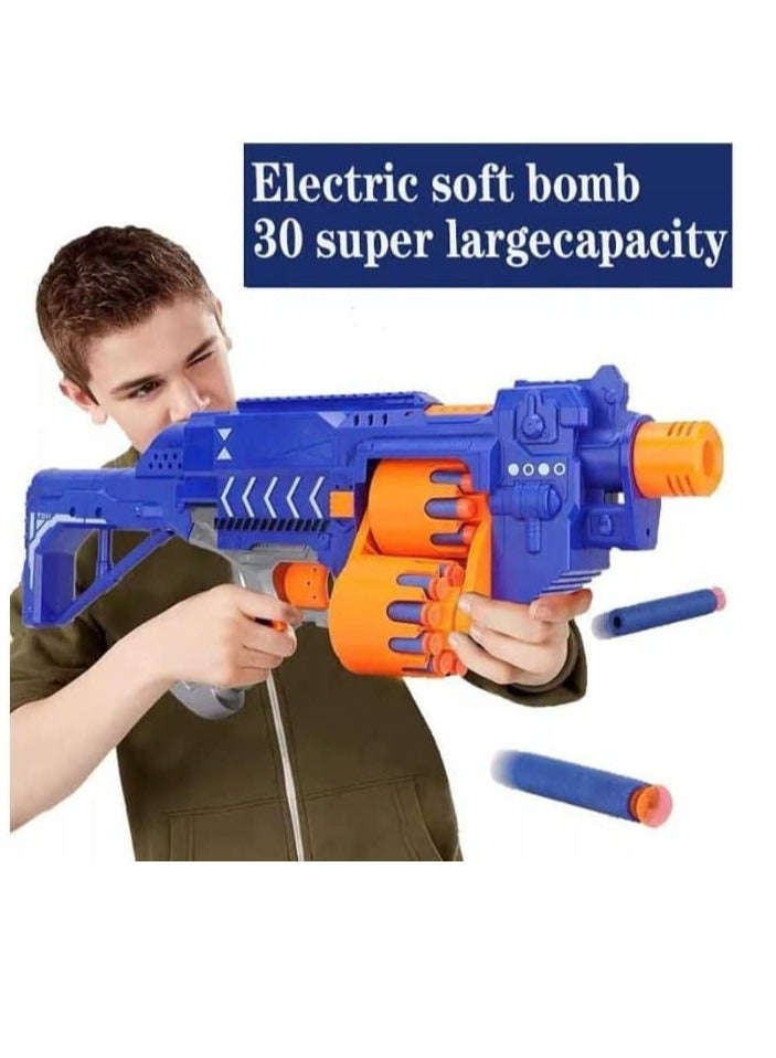 Automatic Electric Gun with 20 Foam Guns for Kids Birthday Gifts Party Supplies