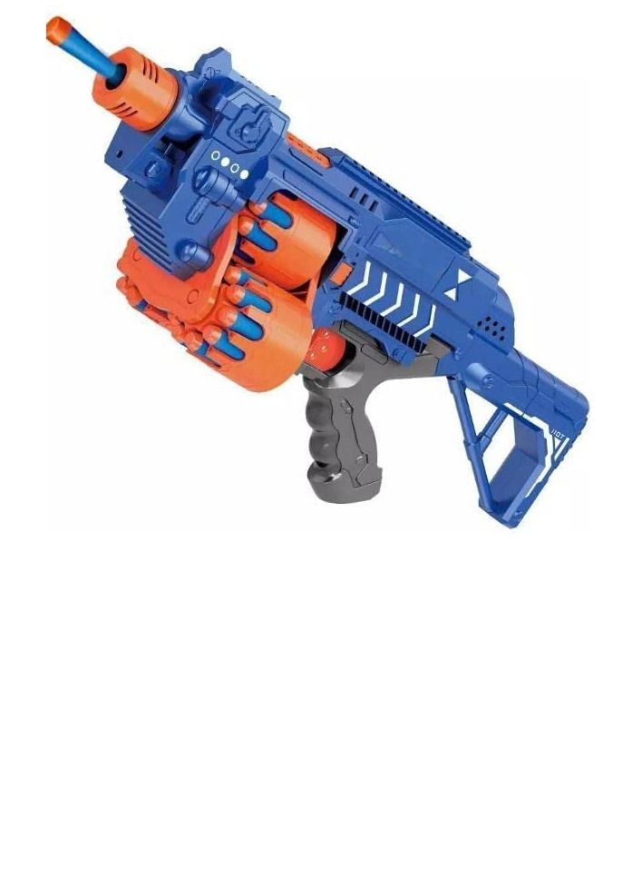 Automatic Electric Gun with 20 Foam Guns for Kids Birthday Gifts Party Supplies