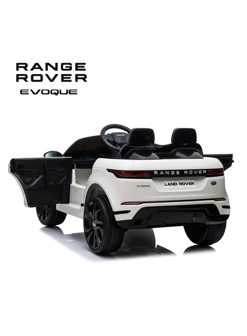 Range Rover Kids Rideon Car - White (12V)