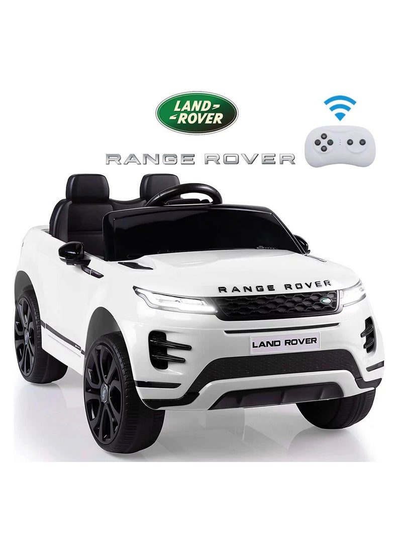 Range Rover Kids Rideon Car - White (12V)