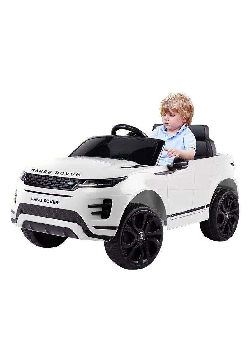 Range Rover Kids Rideon Car - White (12V)