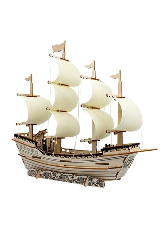3D Ship Wooden Puzzle 39.5x10.8x34.3cm