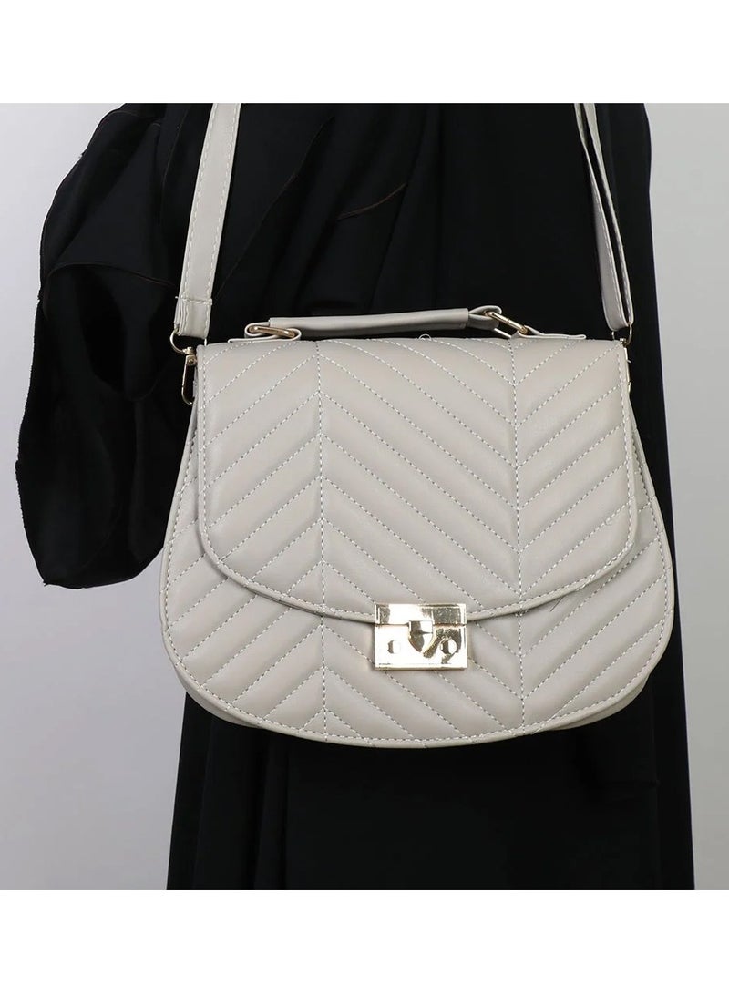 Casual Shoulder Bag, PU Leather Large Capacity Handbag Tote Bag Women