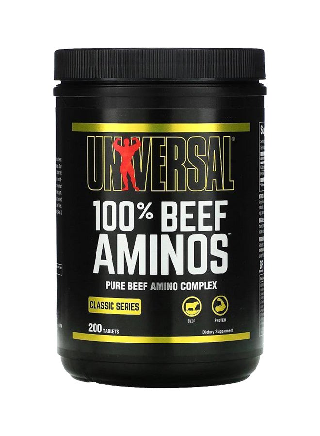 100% Beef Amino 200 Tablets
