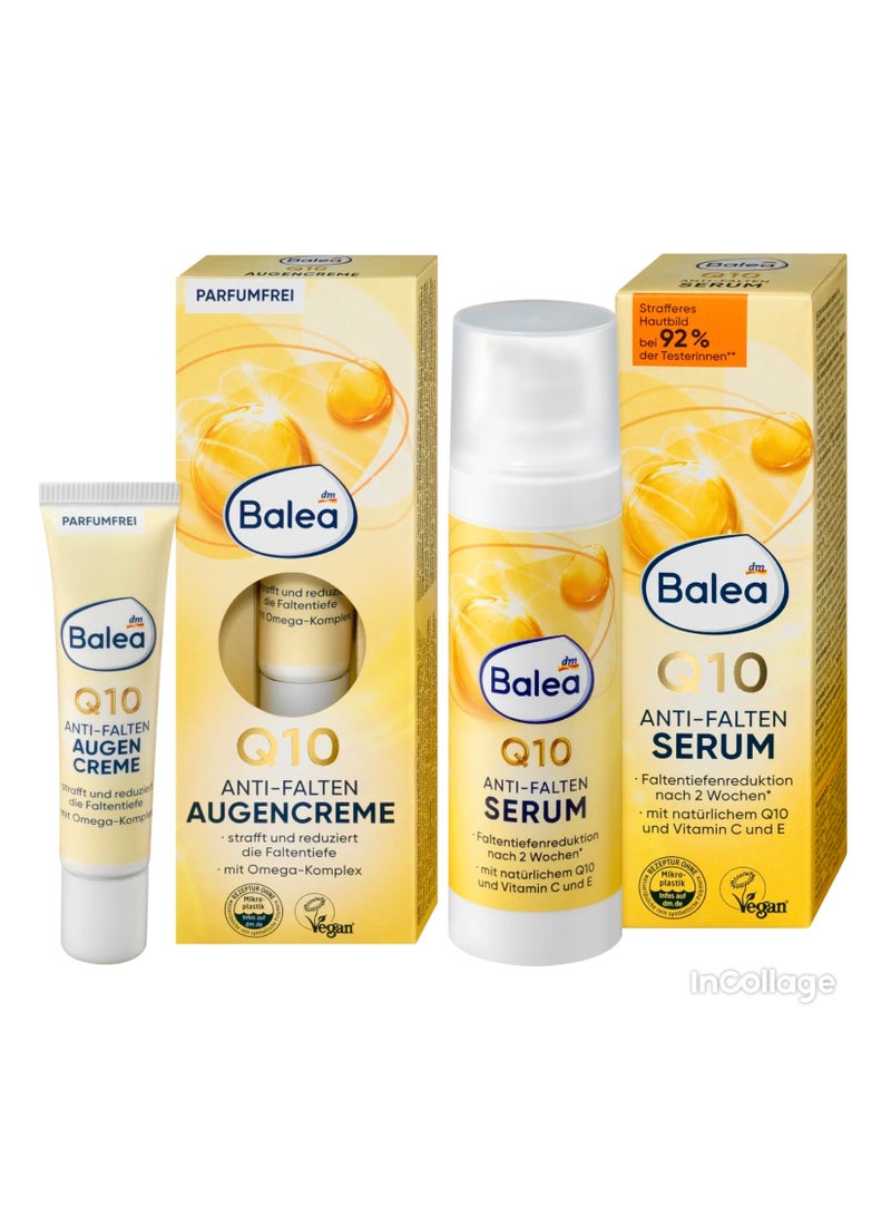 Balea Beauty Therapy Serum Q10 + Eye Cream Q10