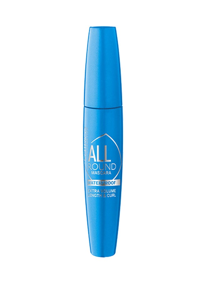 Allround Waterproof Mascara 010 Blackest Black