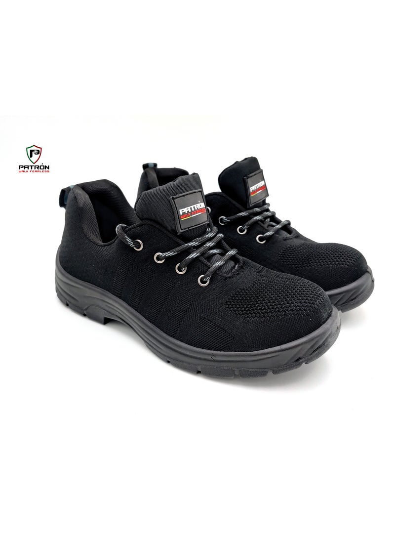 GO SWIFT GS79439 Slip, Shock, Chemical Resistant With Steel Toe Men Women Sports Safety Shoe