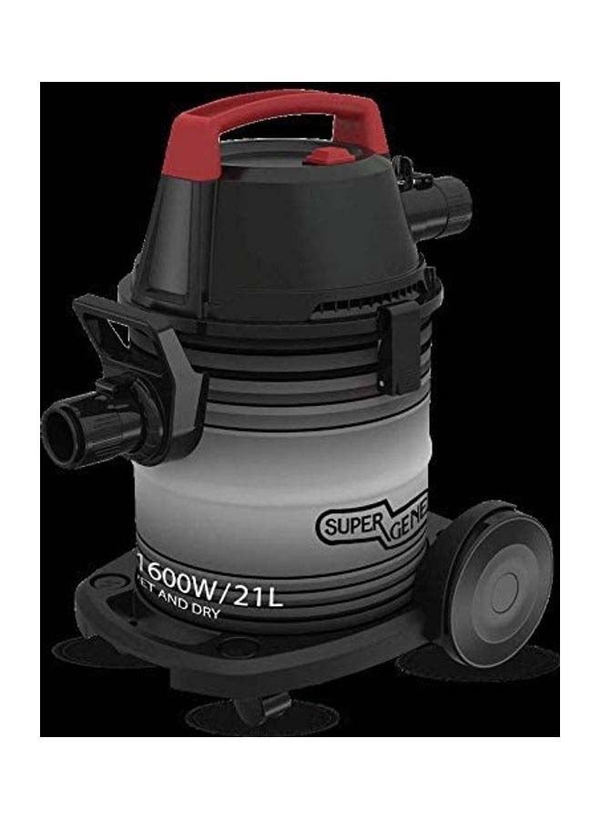 Vacuum Cleaner 21 L 1600 W KSGVC2001WD Black