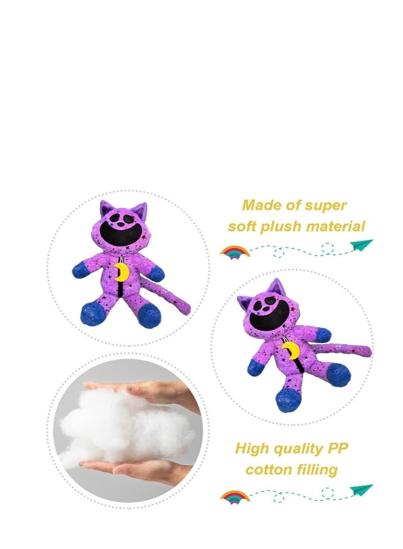 New Smiling Critters Chapter 3 CatNap Plush Cartoon Monster Game Smiling Critters Series Figure Plush Doll Fun For Fans and Children 35cm(8pcs)