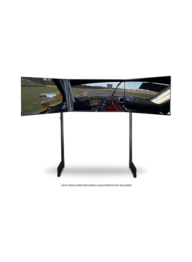 Next Level Racing NLR-E006 Elite Freestanding Triple Monitor Stand Add On Carbon Grey