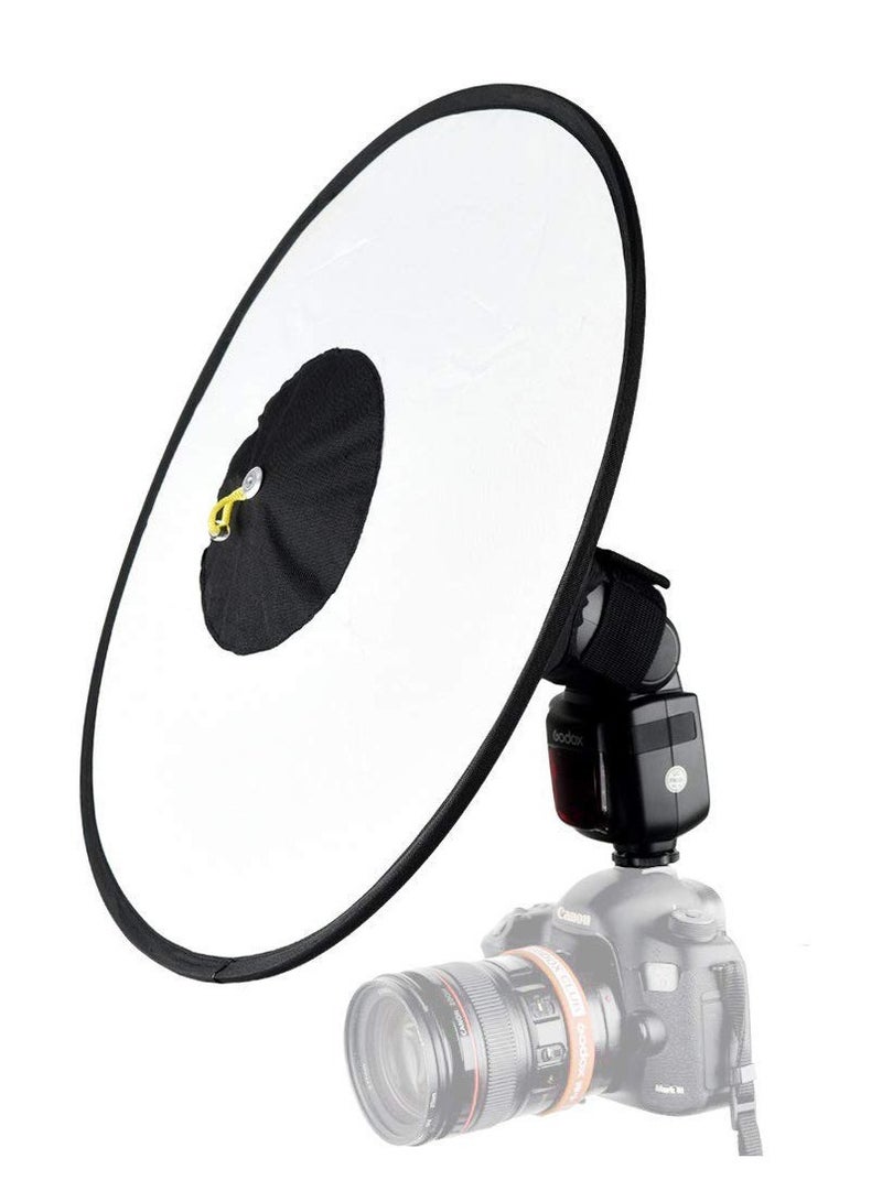 Camera Flash Bounce Diffuser Light Softbox, for All speedlight Photography Conical Softbox RS18 17